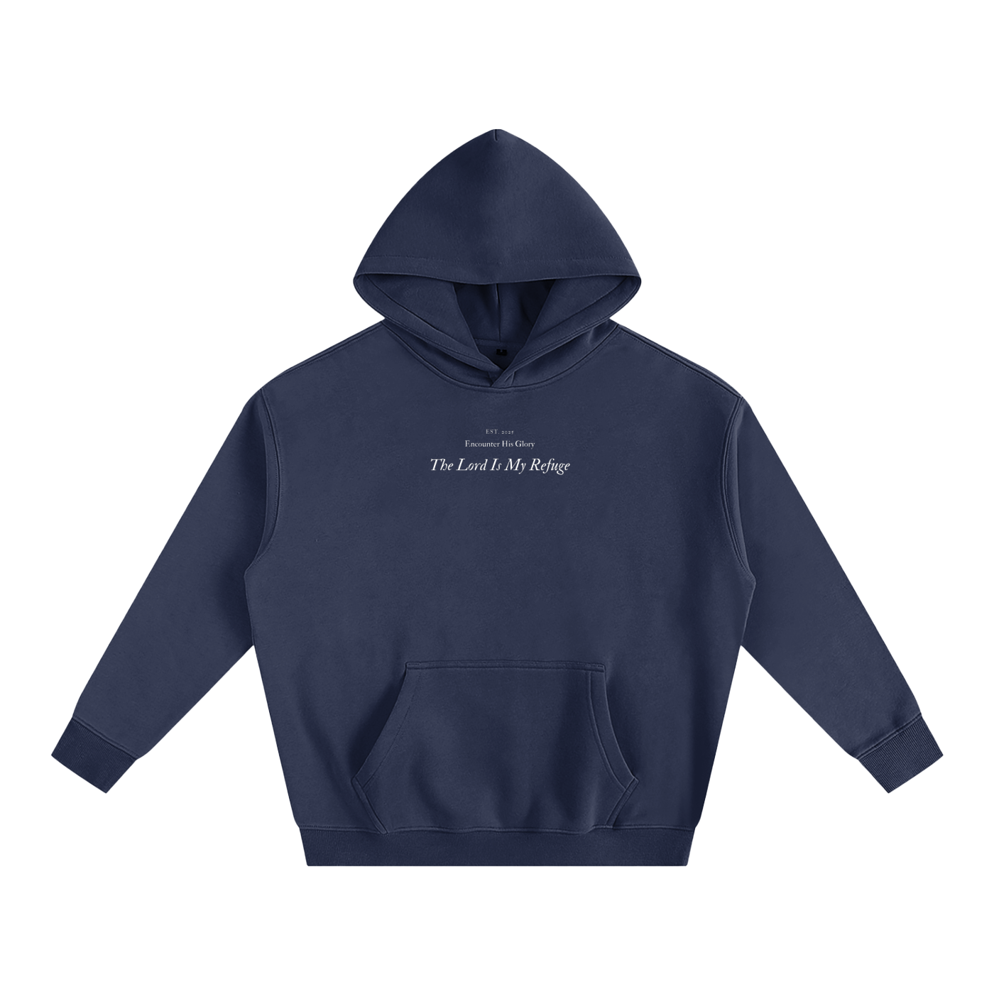 The Lord Is My Refuge Oversized Hoodie